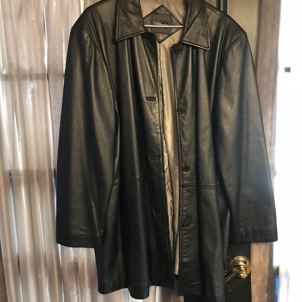 Leather Coat